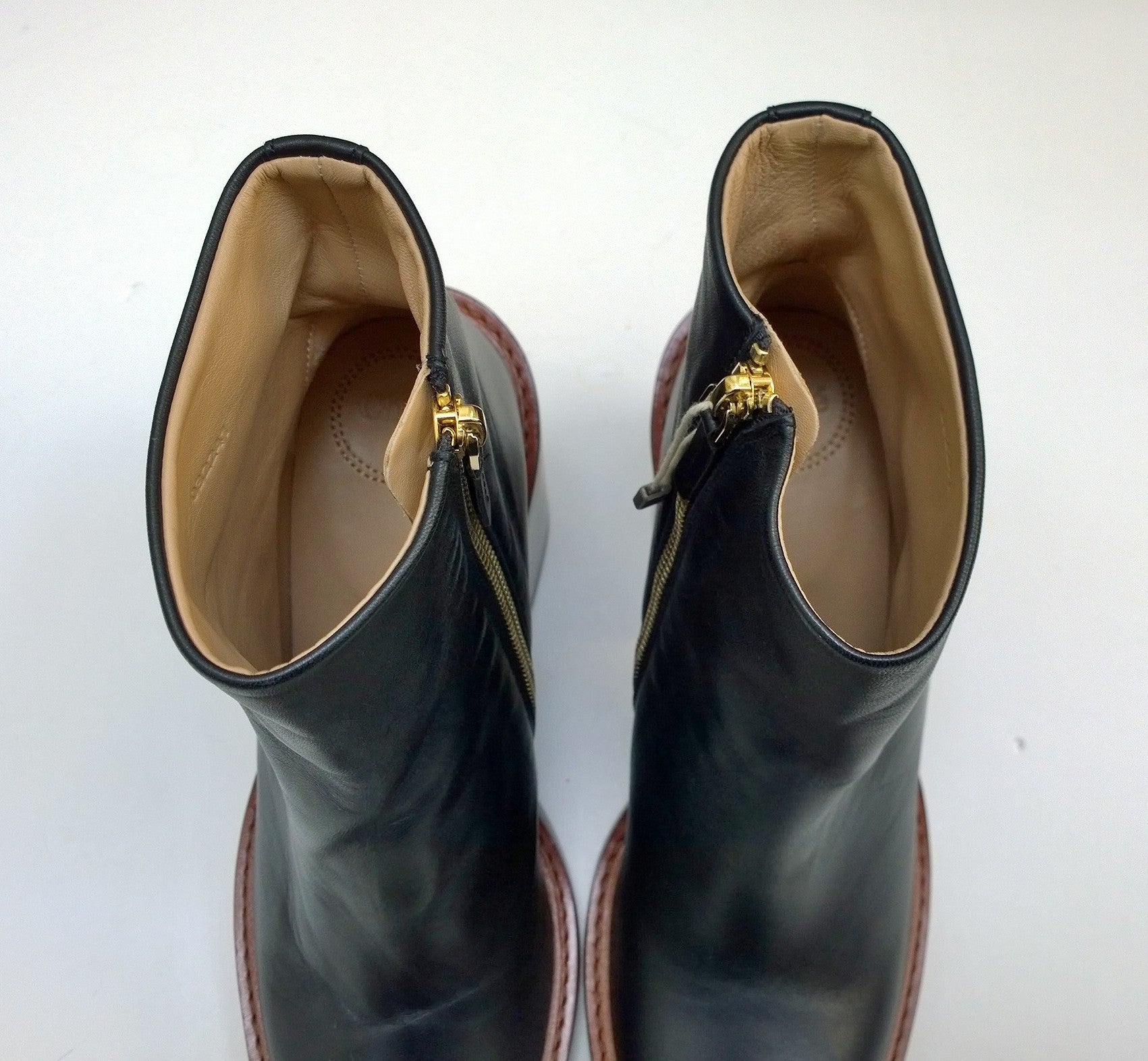 Chloé Mallo Black Leather Ankle Boots with Stacked Heels - Stylish Women's Booties for Fall & Winter Outfits, Office Wear & Date Night
