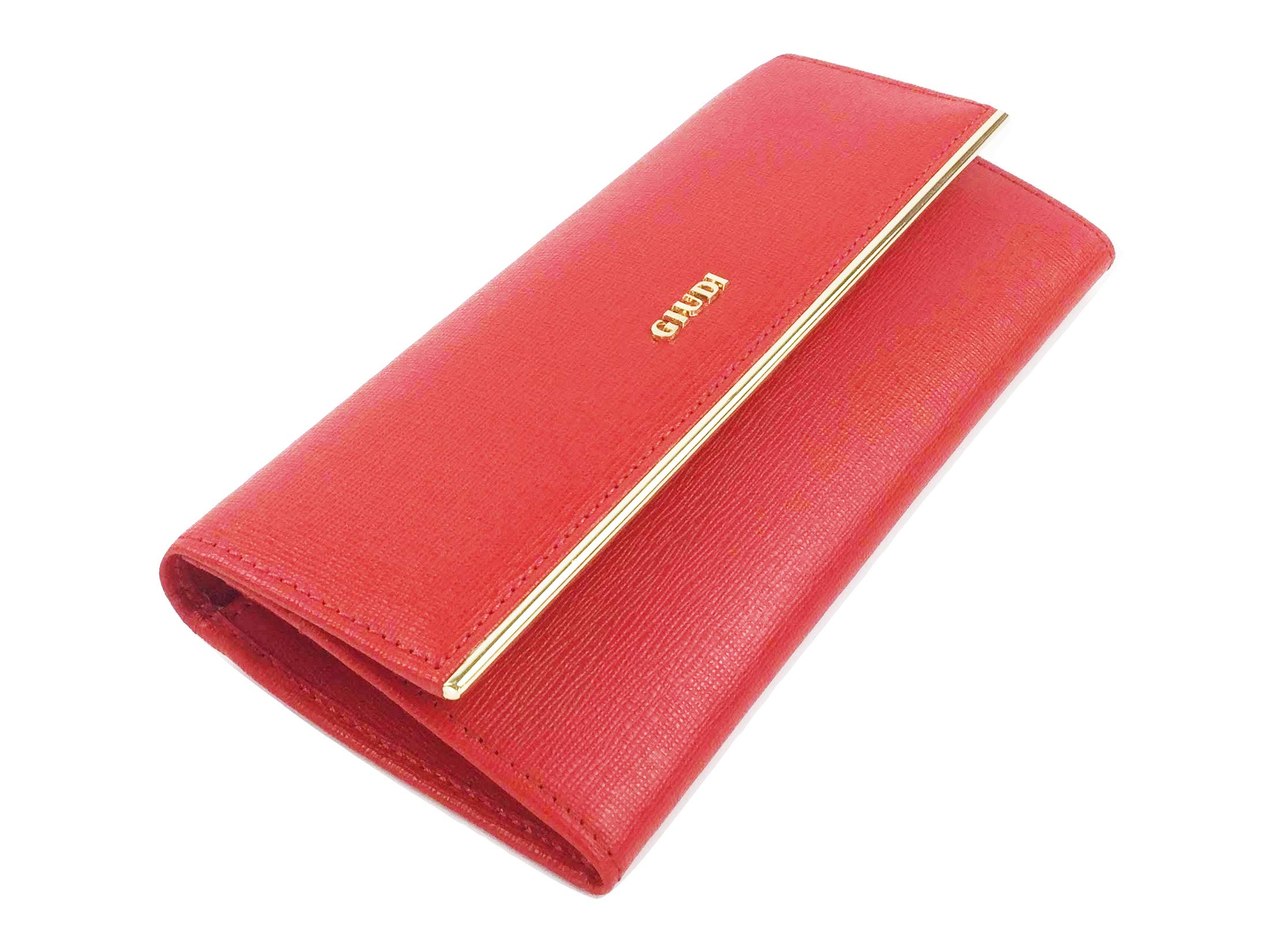 GIUDI Women's Leather Wallet Evening Bag - Elegant Clutch for Parties, Weddings & Date Nights