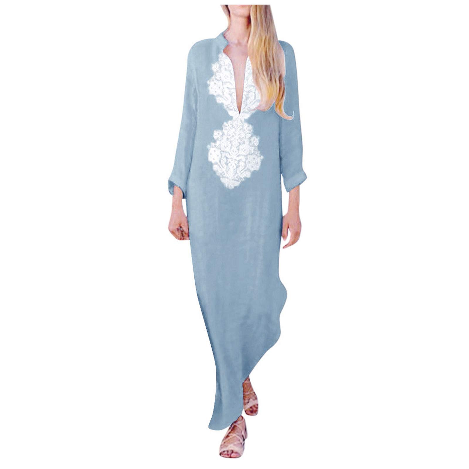 Db Moon Women's Long Midi Dress with Pockets - Fitted Party & Dating Dress, Summer Pink Split Dress for Evening Events, Cocktail Parties & Date Nights