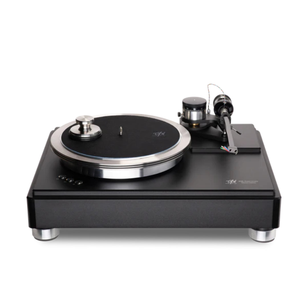 VPI HW 40 Black Edition High-End Turntable - Premium Vinyl Record Player for Audiophiles - Perfect for Home Audio Systems & Music Listening Rooms