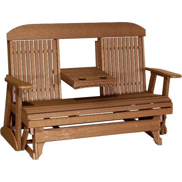 2 ft Classic Glider Chair by LuxCraft - Comfortable Rocking Chair for Nursery, Living Room & Patio - Perfect for Nursing, Relaxing & Reading
