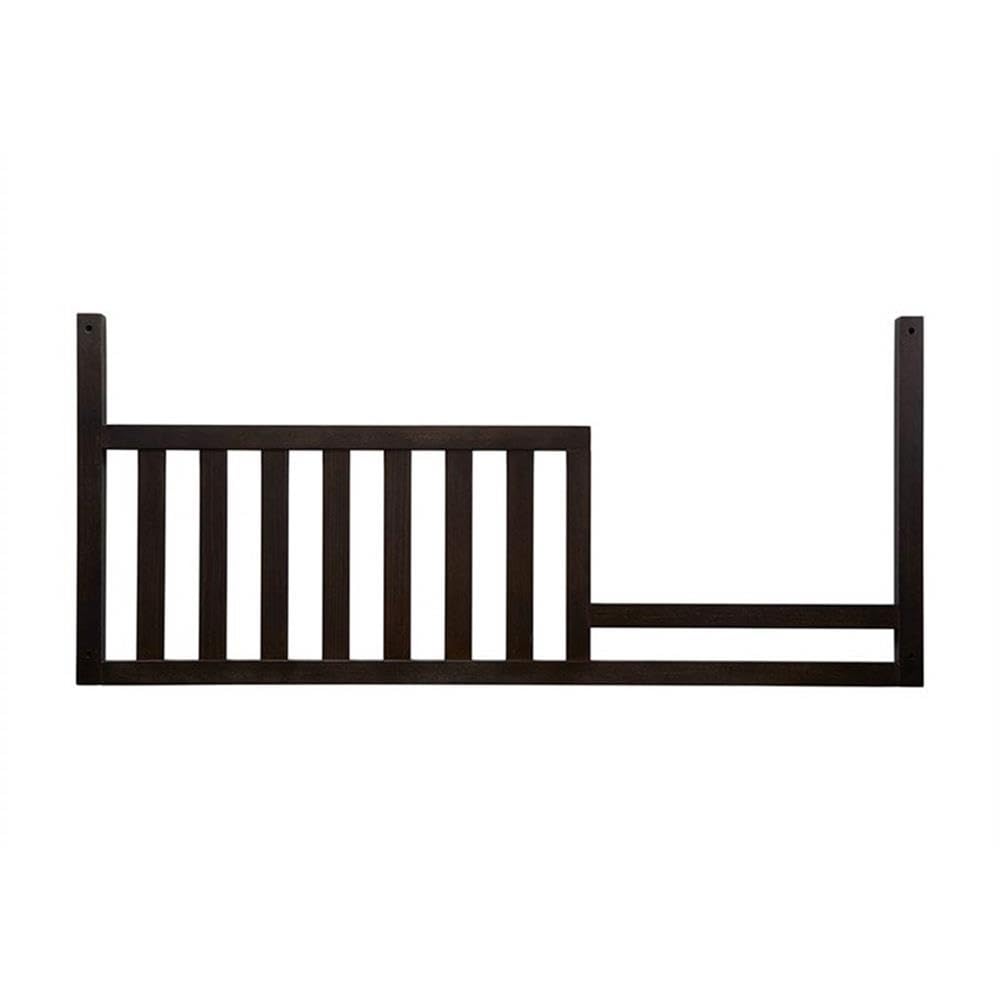 Baby Cache Glendale Toddler Guard Rail - Charcoal Brown | Convertible Crib Safety Rail for Toddlers | Bed Rail for Kids Transitioning to Big Kid Bed | Perfect for Nursery, Daycare & Travel Use