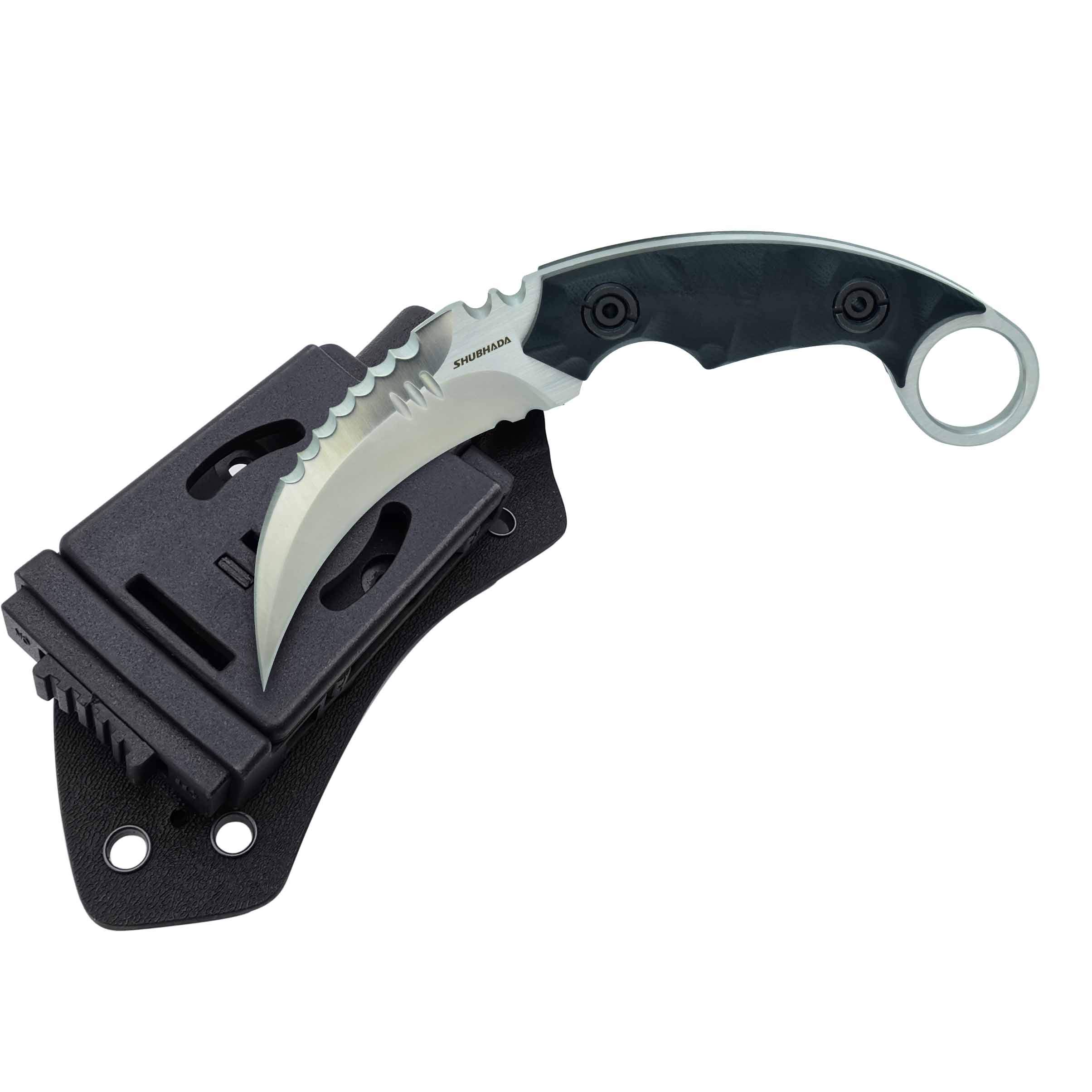SHUBHADA Tactical Survival Knife - 7.5