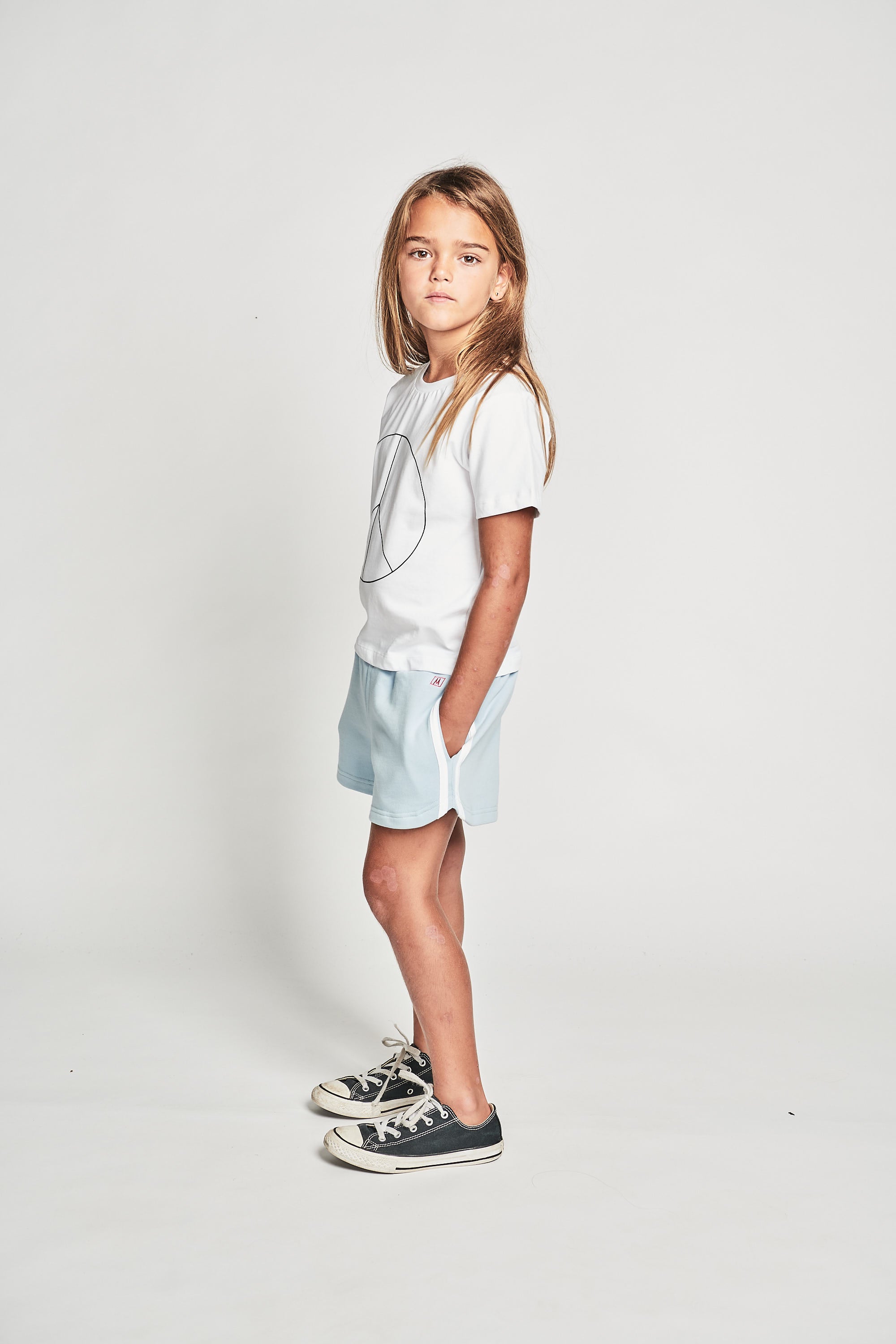 Missie Munster Terry Shorts for Women - Soft & Comfortable Blue Lounge Shorts - Perfect for Yoga, Sleepwear & Relaxing at Home