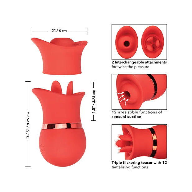 French Kiss Suck & Play Set - Couples Intimate Toys for Sensual Pleasure - Perfect for Romantic Evenings & Spicing Up Your Love Life