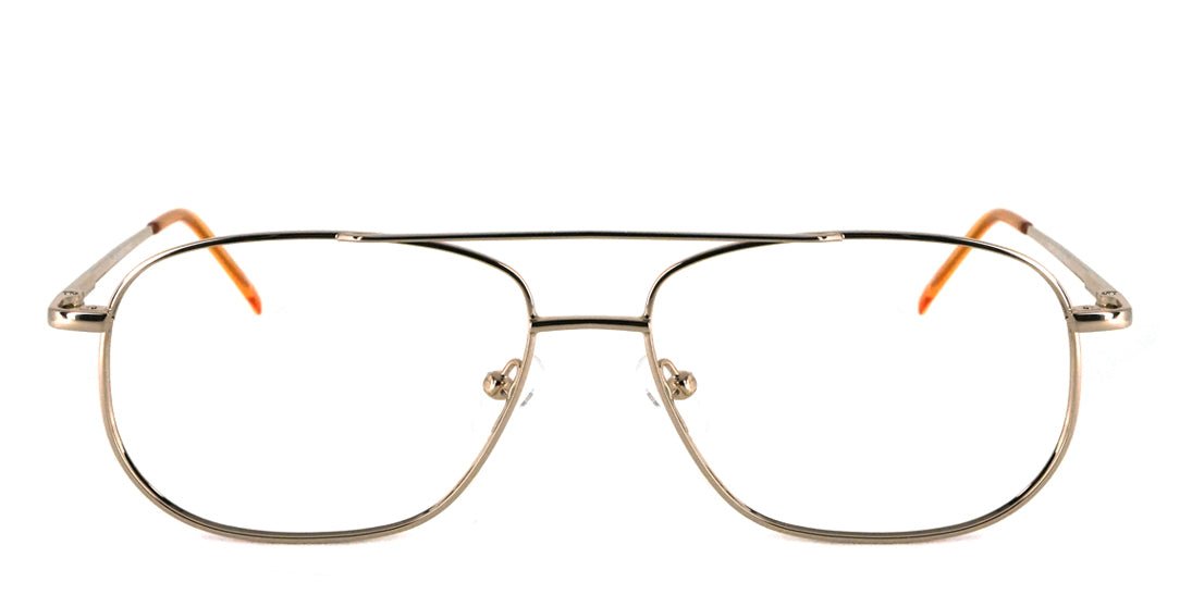 Stylish Metal Eyeglasses S7284 - Lightweight Durable Frame for Men & Women - Perfect for Reading, Driving & Everyday Use