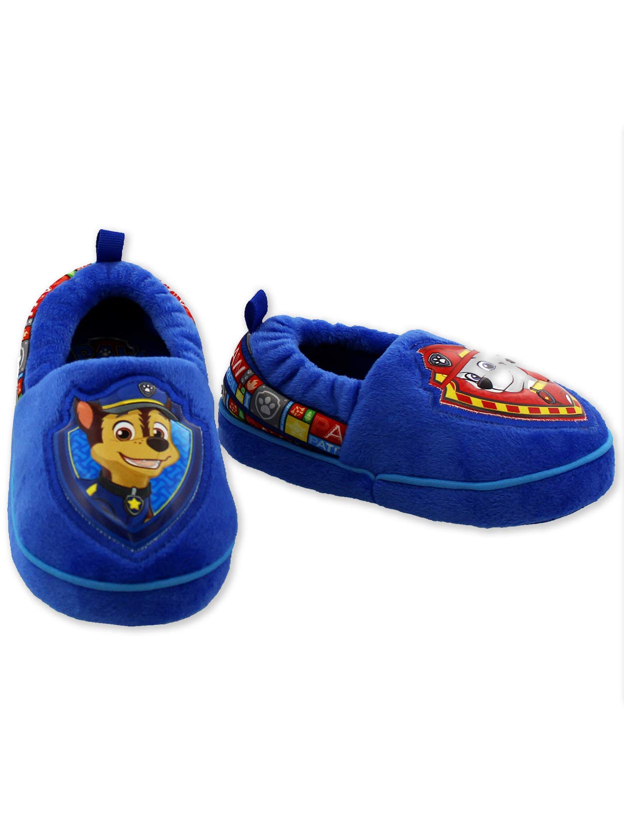 Paw Patrol Boys Girls Alien Slippers for Toddlers & Kids - Soft & Comfortable House Shoes for Indoor Play, TV Time & Bedroom Wear