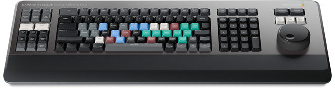 DaVinci Resolve Editor Keyboard - Professional Video Editing Keyboard for Film & Post-Production | Compatible with Mac & Windows | Perfect for Color Grading, Editing & VFX Workflows
