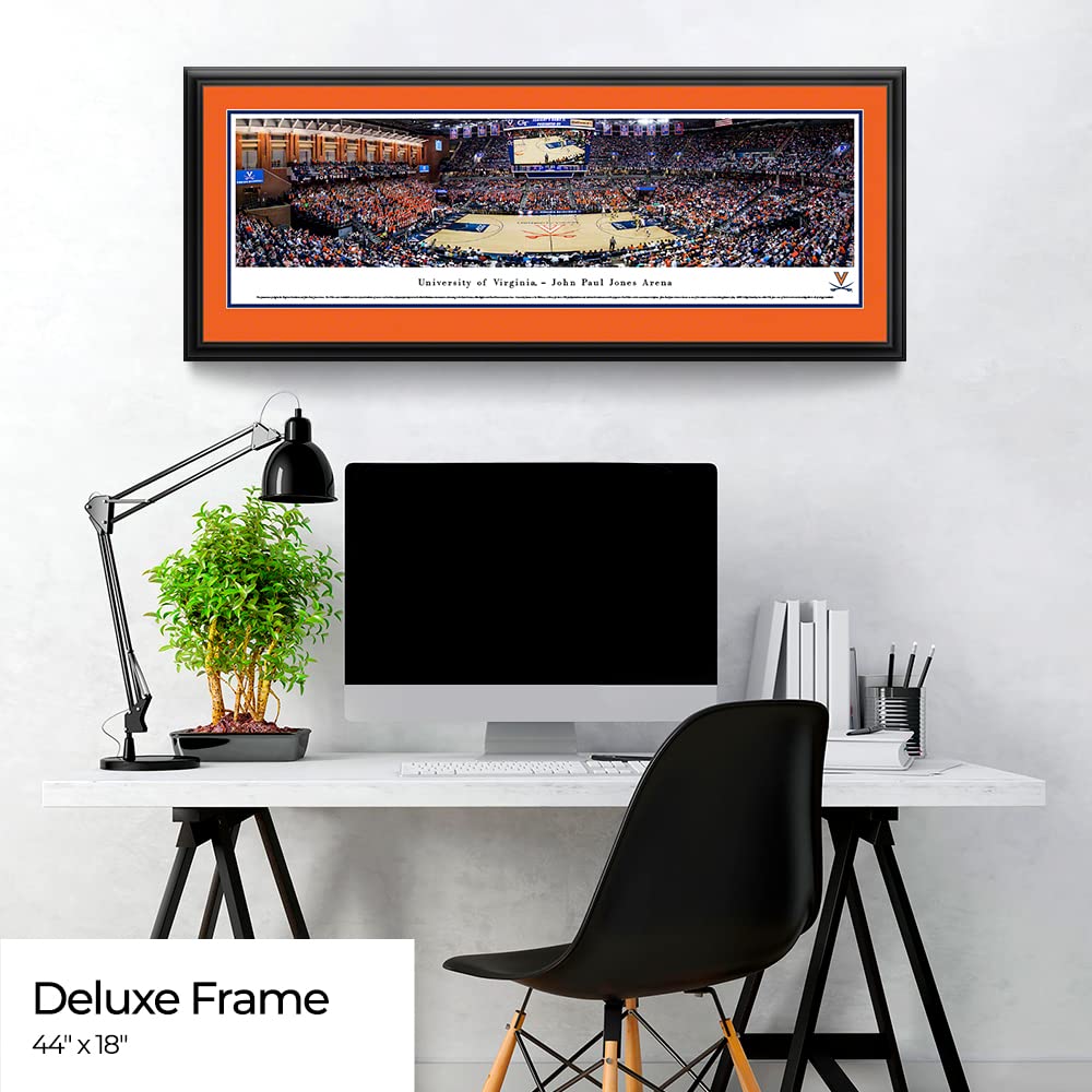Virginia Basketball Wall Art - College Posters & Framed Pictures for Home Decor | Blakeway Panoramas | Perfect for Dorm Rooms, Game Rooms & Sports Fan Gifts