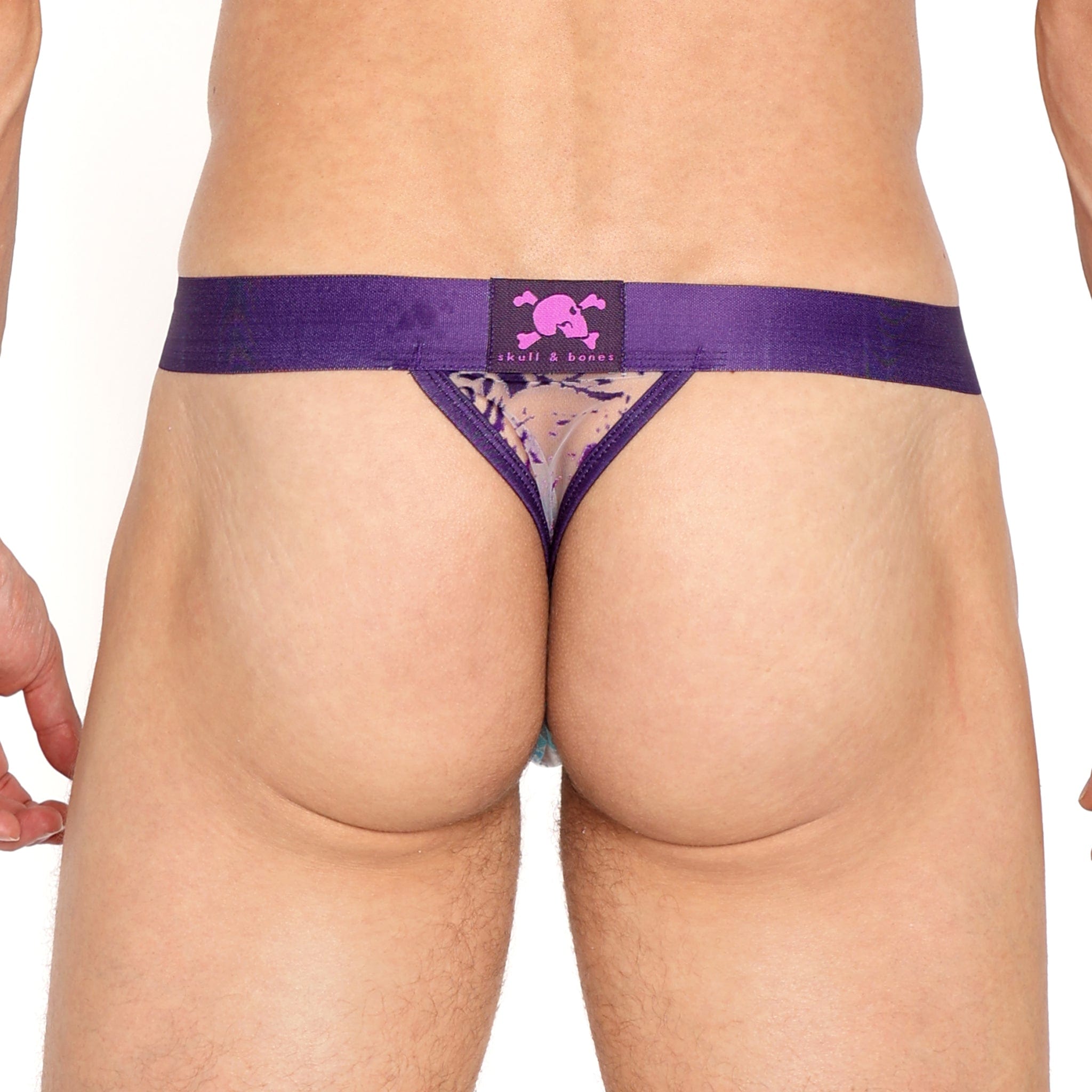 Snake Rose Burnout Ombre Thong - Sexy Lingerie for Women, Comfortable & Stylish Underwear - Perfect for Date Night, Boudoir Photos & Special Occasions