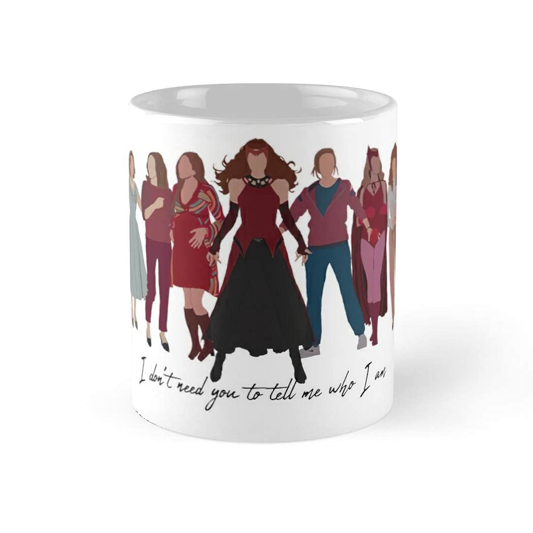 Decades Of Wanda Coffee Mug 11oz & 15oz Ceramic Tea Cups - White - Perfect for Home, Office & Gifts