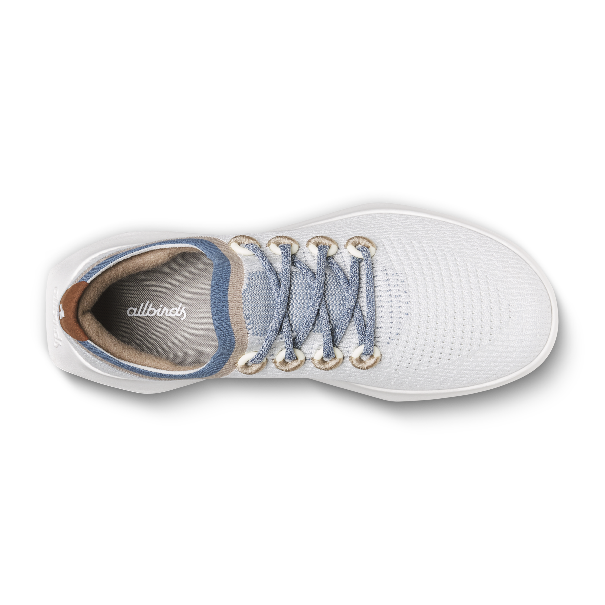 Men's Tree Dasher 2 Running Shoes - Blizzard/Rustic Cobalt with Blizzard Sole | Lightweight & Breathable for Road Running, Jogging & Gym Workouts