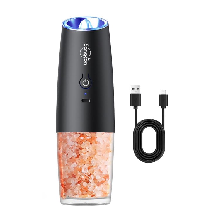 USB Rechargeable 1PC/Black L