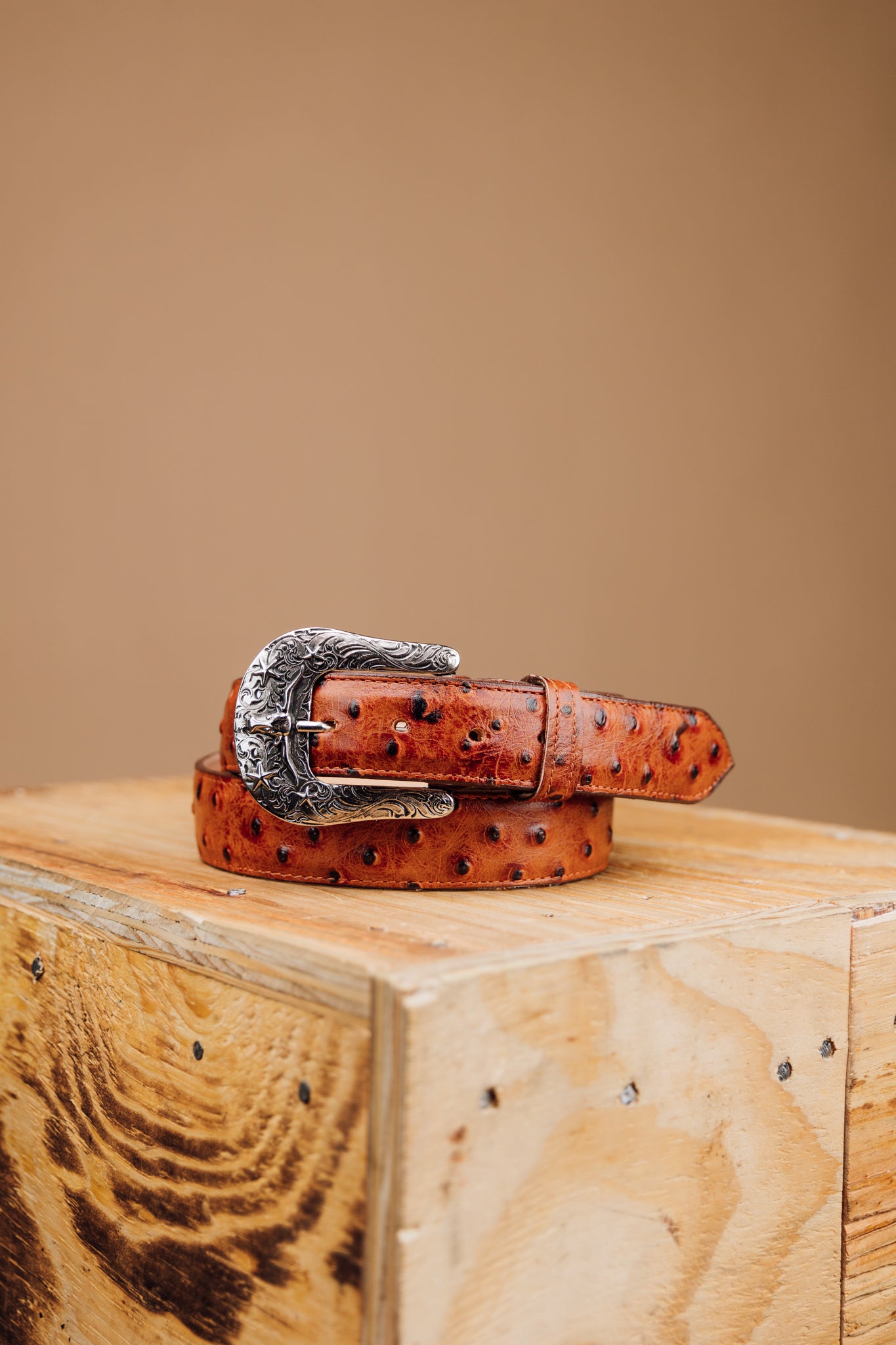 Earl Ave Ranch Kids Belt - Adjustable Leather Belt for Boys & Girls - Durable & Stylish Western Belt for Children - Perfect for School, Jeans, and Cowboy Outfits