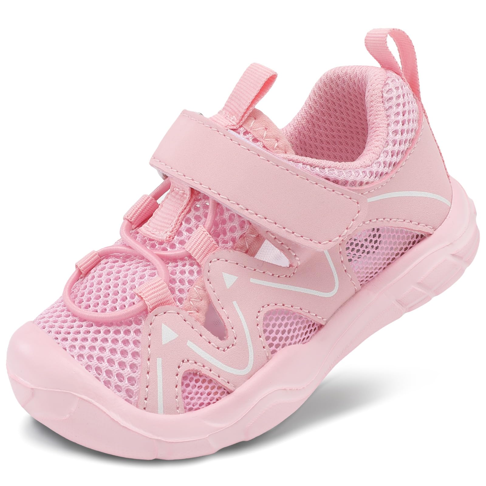 FEETCITY Wide Toddler Slip-On Sneakers for Boys & Girls - Breathable Lightweight Walking Shoes for Kids - Perfect for Playground, School & Daily Activities