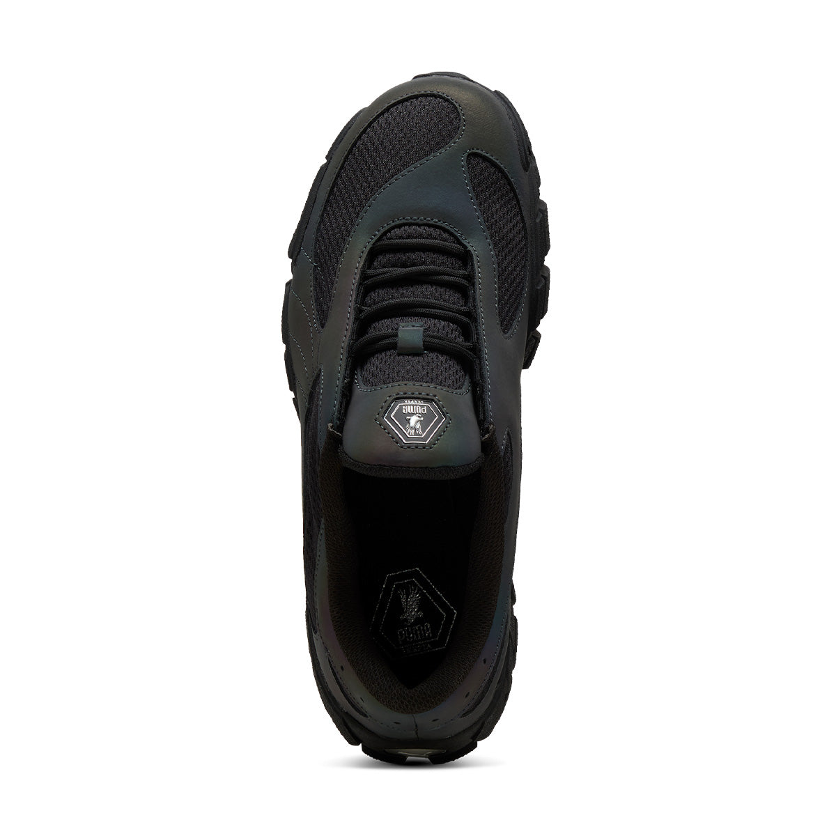 PUMA Black Iridescent Sneakers - Skepta Skope Men's Running Shoes for Jogging & Streetwear Fashion