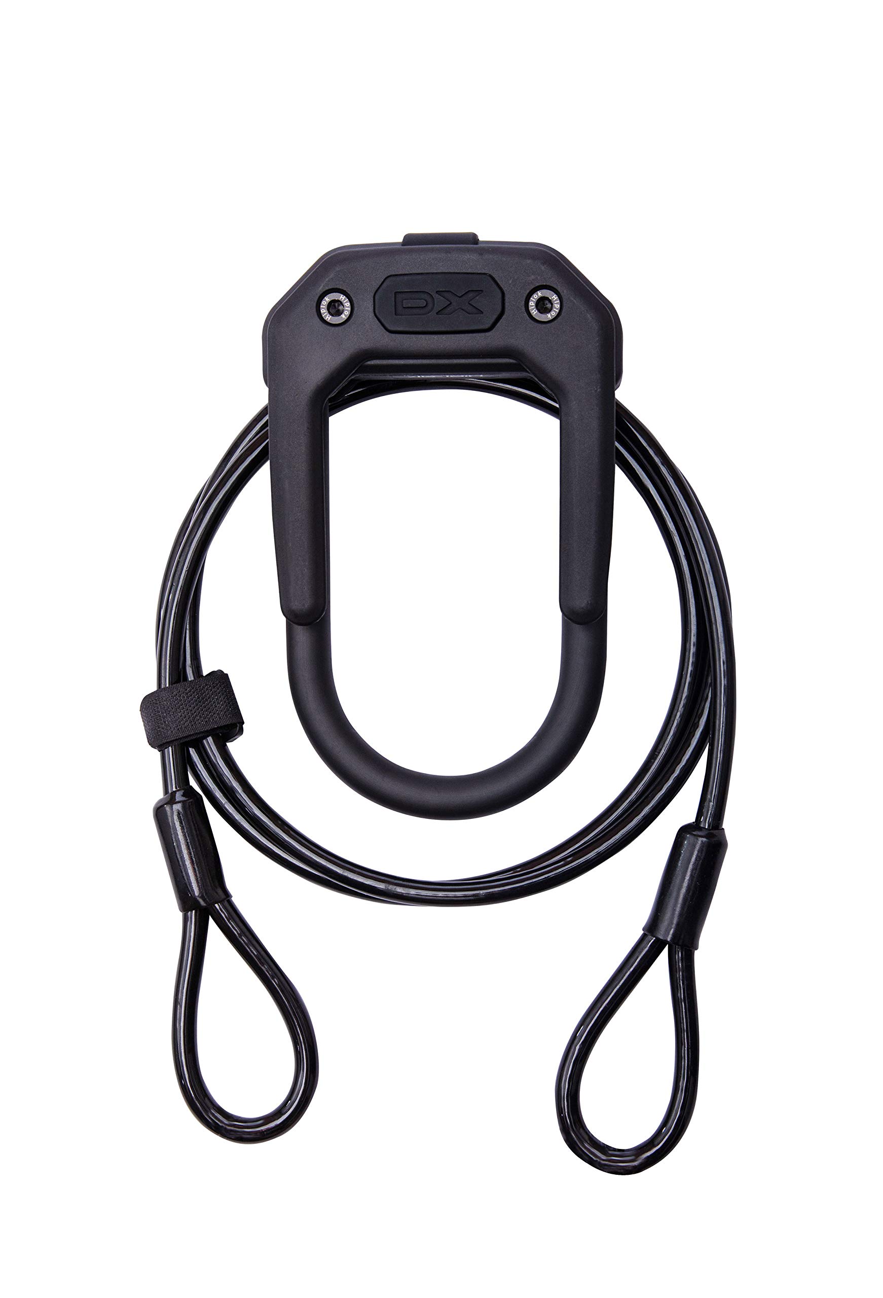 Hiplok U Lock & Cable Bike Lock - Heavy Duty Anti-Theft Security for Bicycles, Motorcycles & Scooters - Perfect for Urban Commuting & Outdoor Cycling