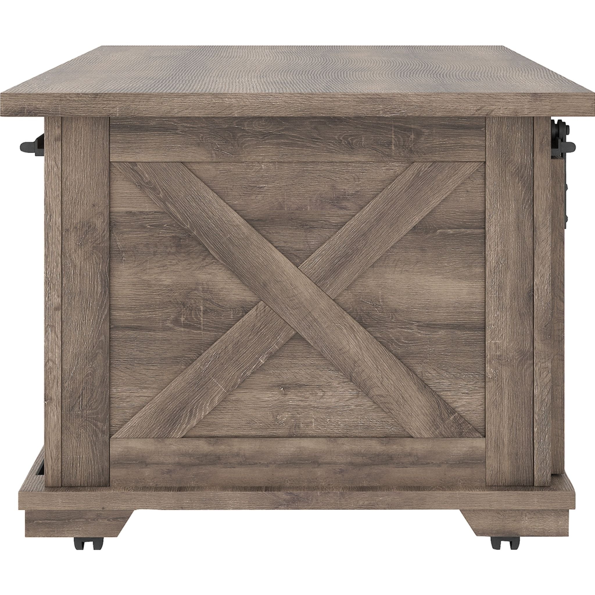 Modern Gray Arlenbry Coffee Table - Stylish Living Room Center Table for Small Spaces, Home Decor & Family Gatherings