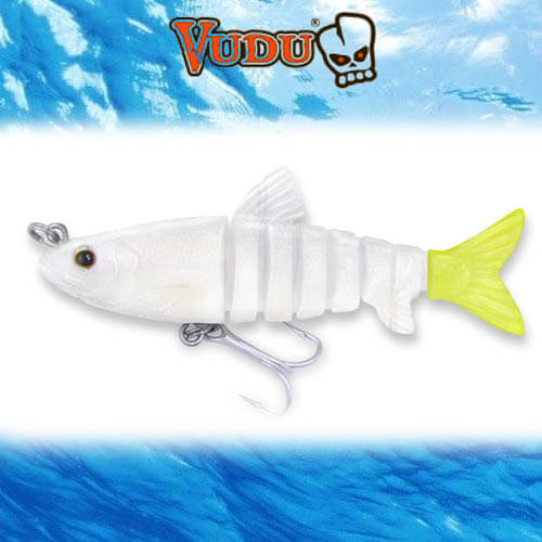 Egret Baits Vudu Mullet Tail 4.5