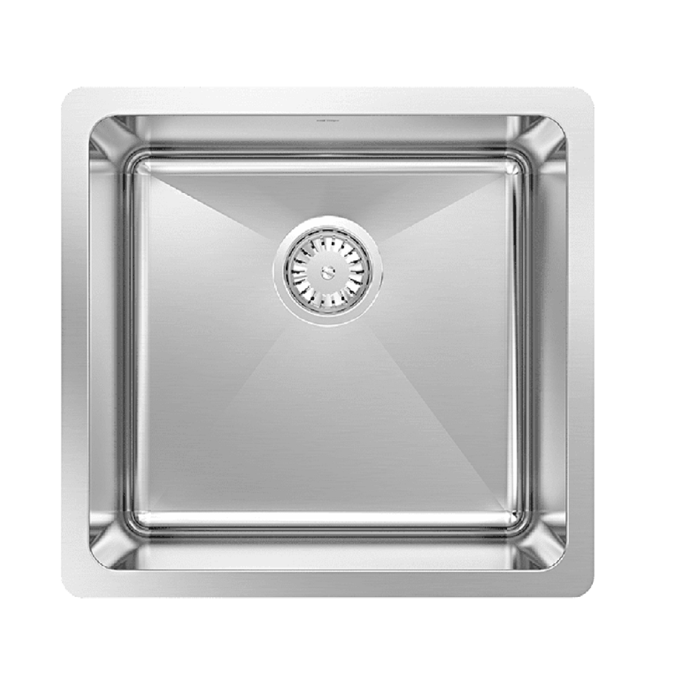 Stainless Steel Kitchen Sink 470x450mm - Topmount/Undermount Design with Overflow - LT120 Model - Perfect for Modern Homes & Restaurant Kitchens