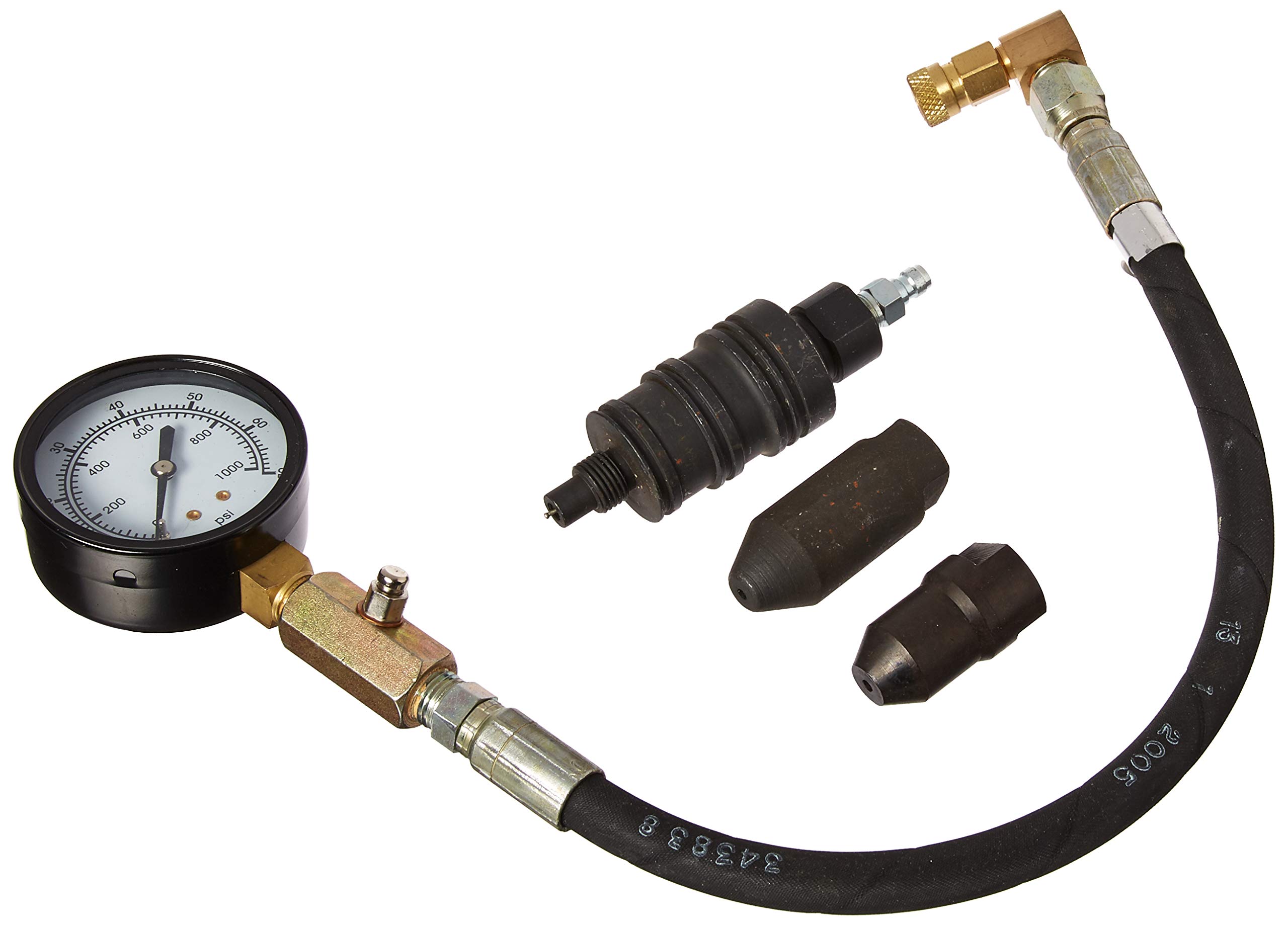 S&G Tool Aid 34860 Diesel Engine Compression Tester Kit - Professional Automotive Diagnostic Tool for Trucks, Heavy Equipment & Diesel Engines - Perfect for Mechanics & DIY Enthusiasts