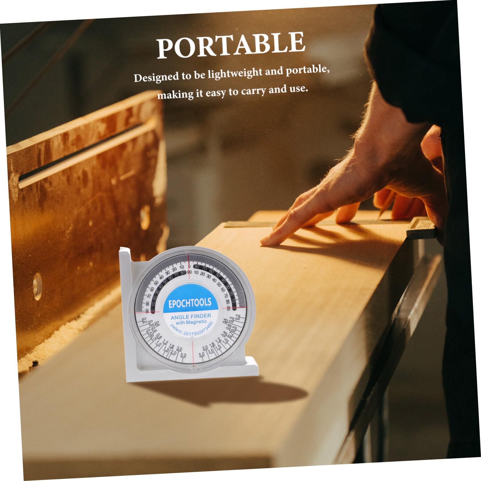 **Gogogmee Digital Angle Finder - Precision Angle Measuring Tool with Bubble Level, Inclinometer & Slope Gauge for Woodworking, Construction & DIY Projects**    *(Use Cases: Perfect for carpentry, metalworking, roofing, tile installation, and engineering measurements.)*