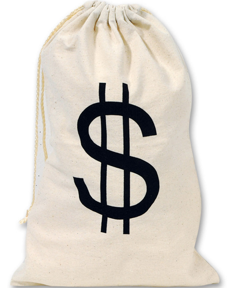 20s Big Money Bag with Drawstring - Premium Fashion Pouch for Cash, Jewelry & Essentials - Perfect for Parties, Travel & Everyday Use