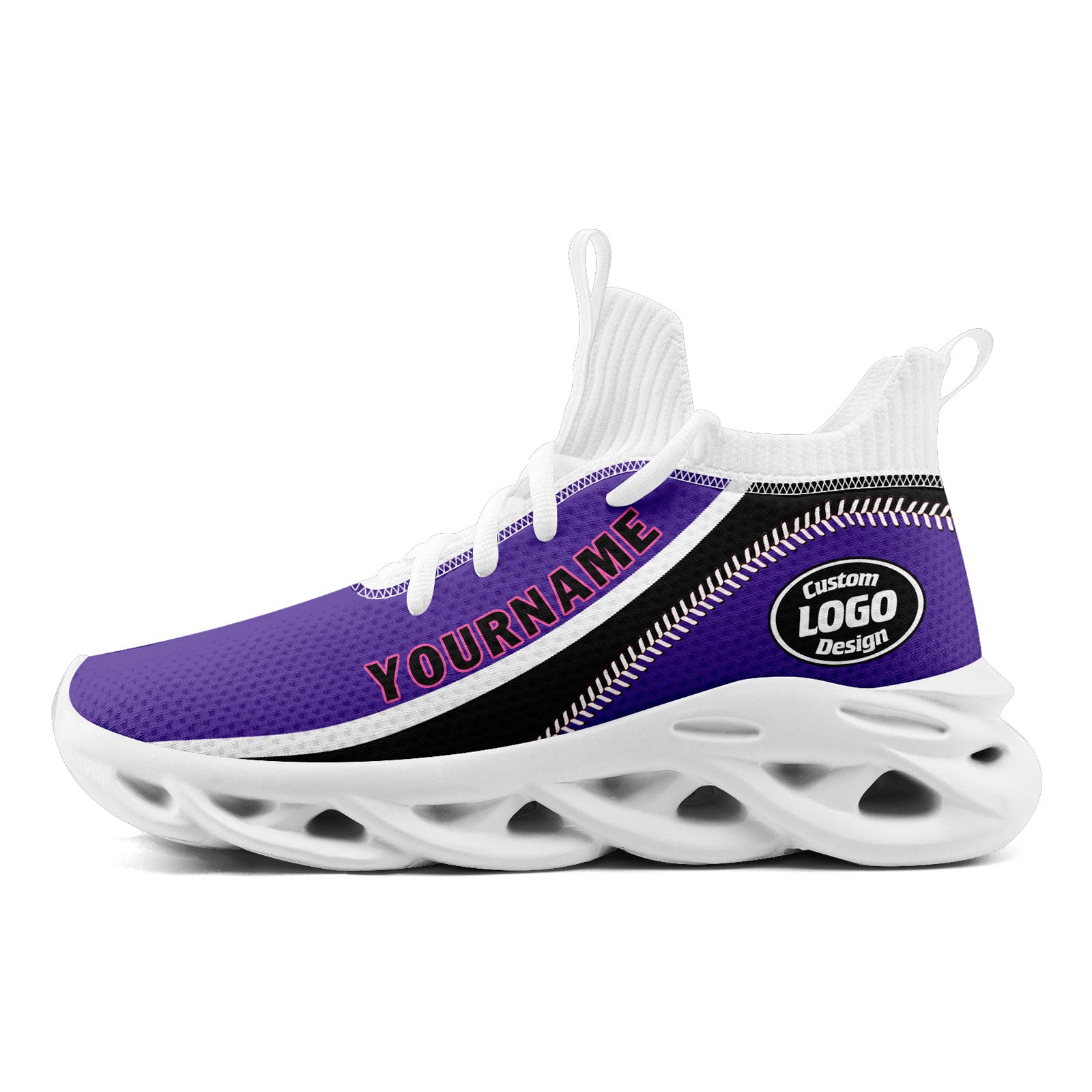 Custom Maxsoul Personalized Sneakers for Men & Women - Lightweight Comfortable Walking Shoes FN030A D028016 Size 11 - Perfect for Running, Gym Workouts & Casual Wear