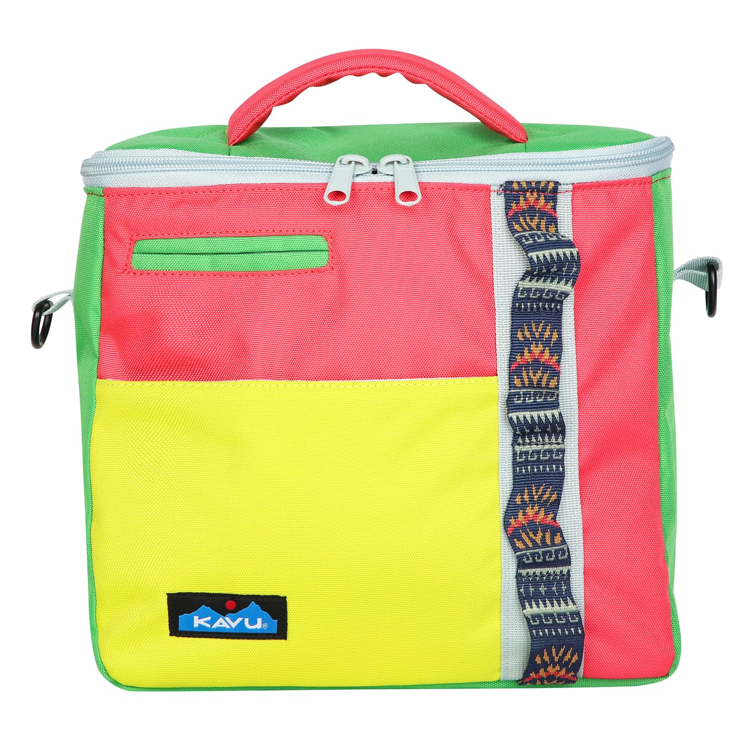 KAVU Snack Sack Crossbody Cooler Bag - Insulated Lunch Bag for Hiking, Beach & Picnic | Portable Food Storage for Outdoor Adventures & Daily Commute