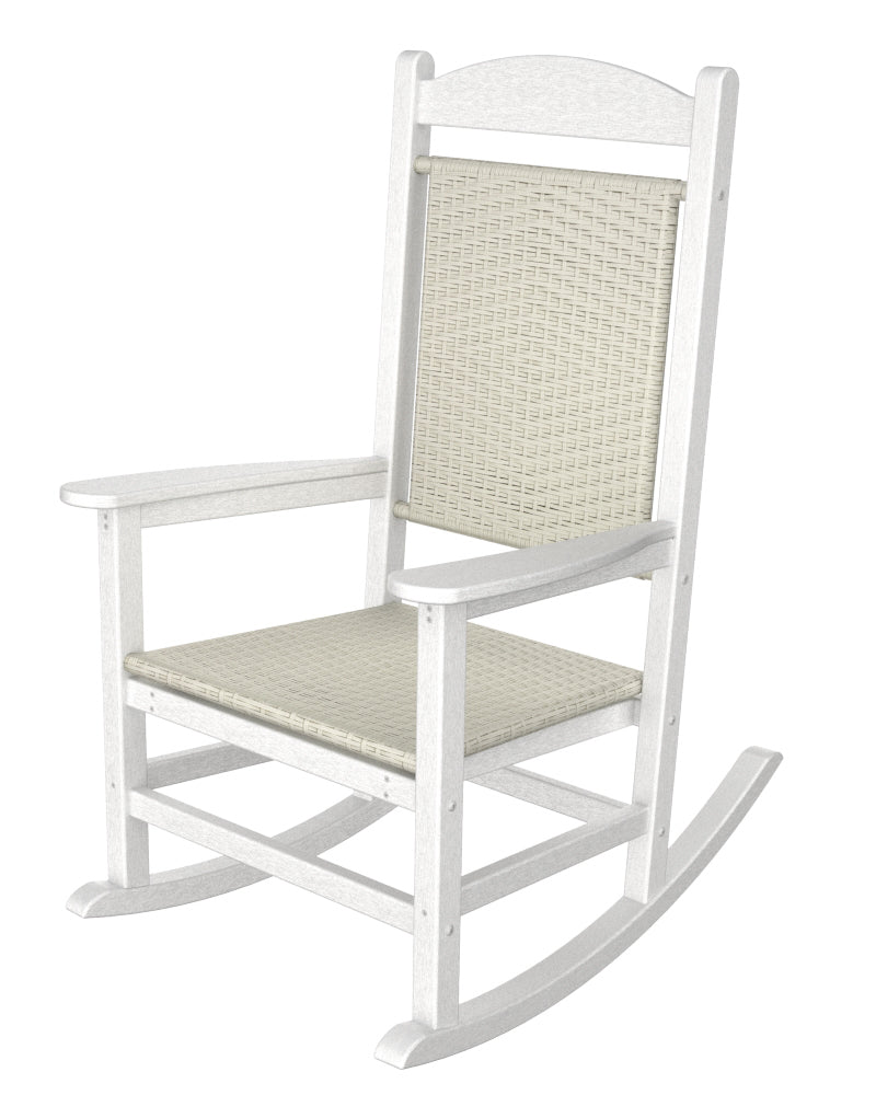 White Frame/White Loom Weave