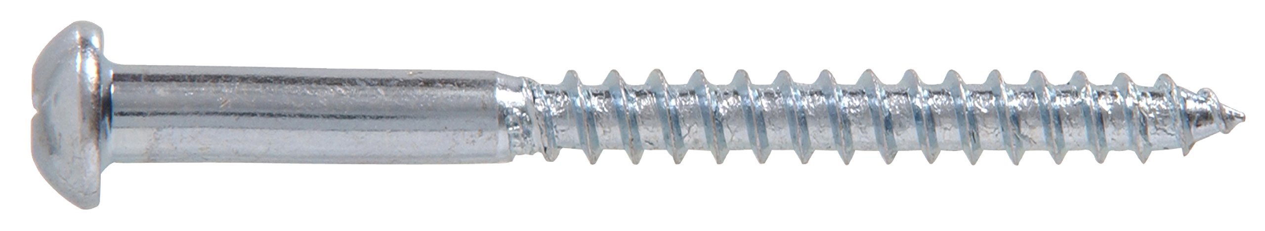 21005 1-1/2 x 5/8-Inch Round Head Phillips Wood Screws - 100 Pack for DIY Furniture, Cabinets & Woodworking Projects