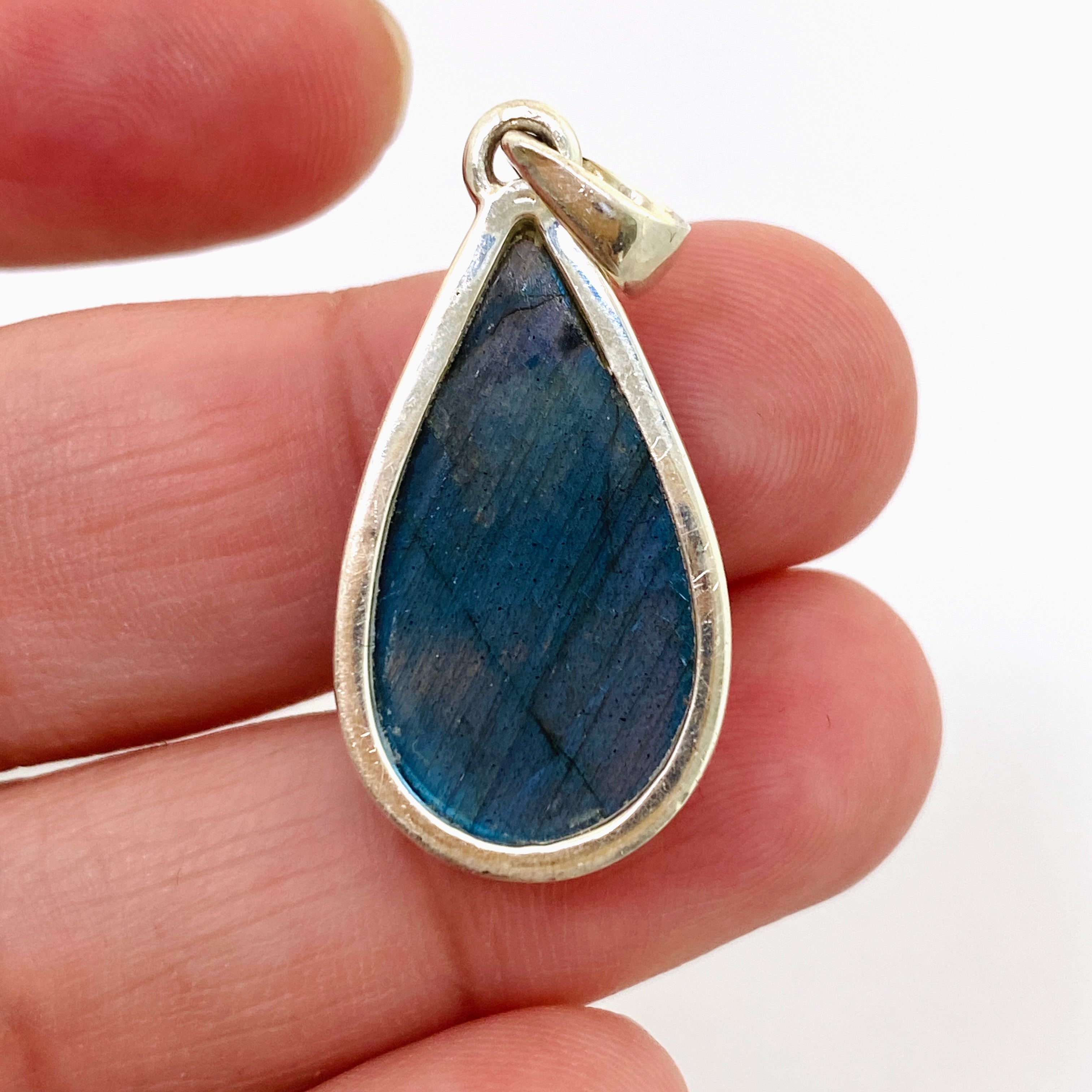 Natural Labradorite Teardrop Cabochon Pendant - Handmade Gemstone Jewelry PPGJ1051 for Women, Gift for Her, Spiritual Healing & Energy Protection | Perfect for Meditation, Yoga & Everyday Wear