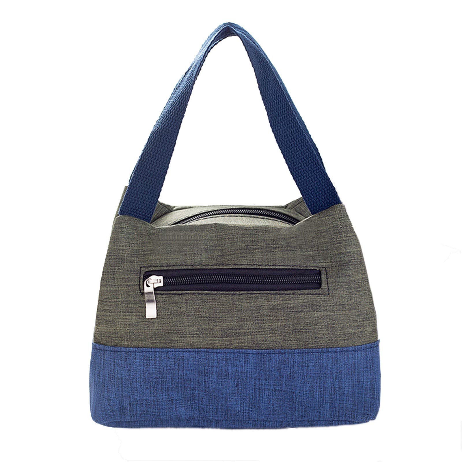Canvas Lunch Bag - Stylish Tote for Office & Work, Perfect for Messengers & Couriers