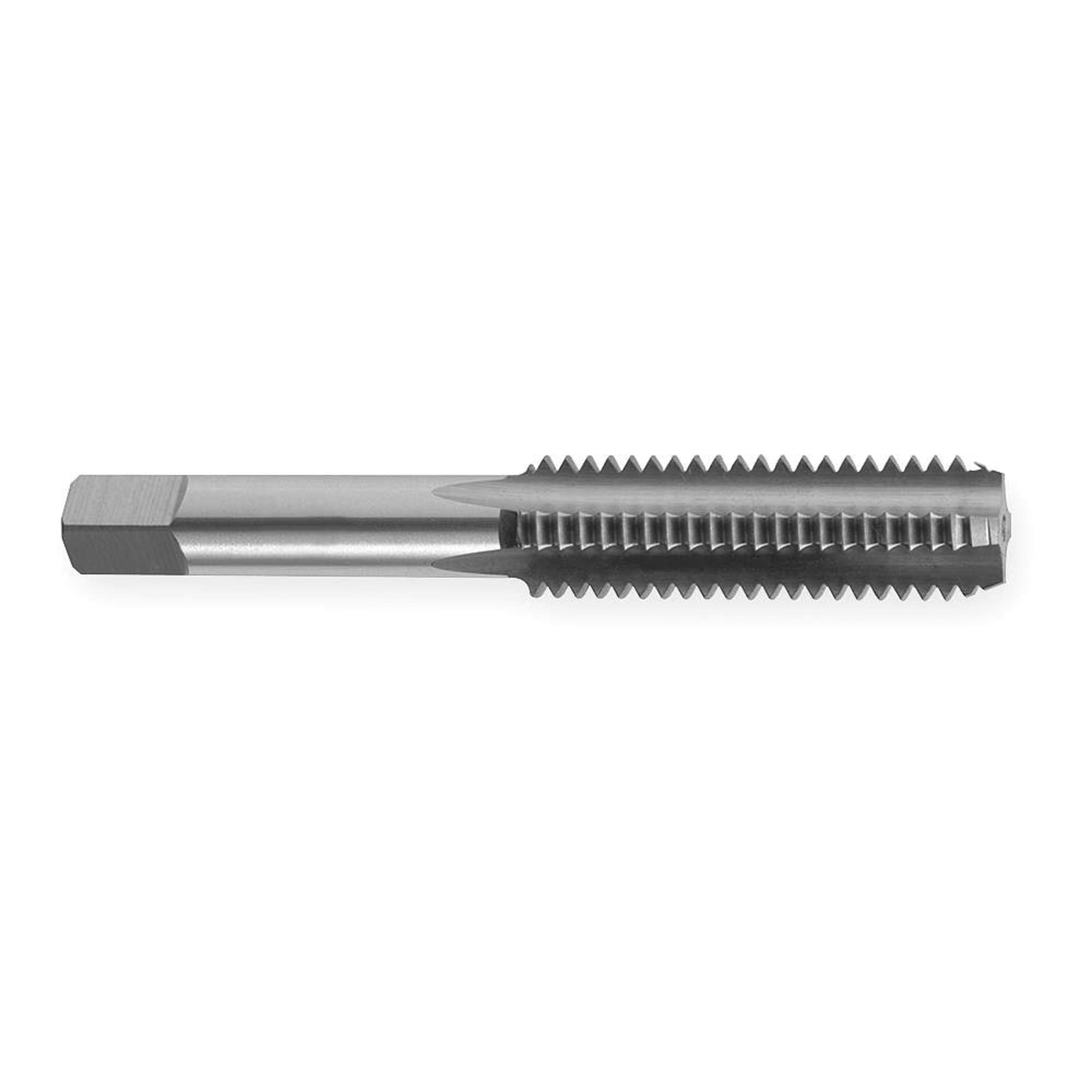 1-1/8-7 Uncoated Hand Tap Plug with 4 Flutes - Perfect for Metalworking, Thread Repair, and DIY Projects