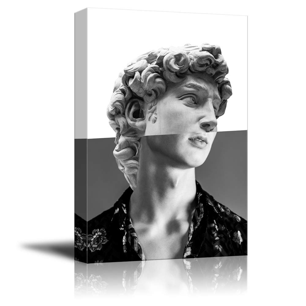 Wall26 Classical Statue Giclee Canvas Wall Art - 16x24 Inches, Perfect for Bedroom, Living Room, House Decoration, and Home Art Display