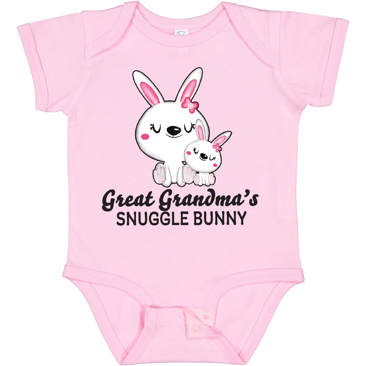 Inktastic Great Grandma's Snuggle Bunny Easter Baby Bodysuit - Cute Easter Outfit for Infants & Toddlers - Perfect for Easter Photos, Family Gatherings & Holiday Celebrations