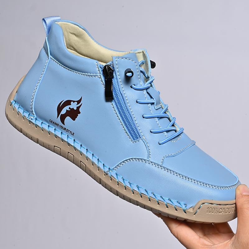 LZDZN Women's Fashion Sneakers - High Top Chelsea Boots & Casual Loafers for Walking, Hiking | Comfortable & Stylish Women's Shoes for Everyday Wear, Outdoor Activities & Travel (Available in Multiple Sizes)