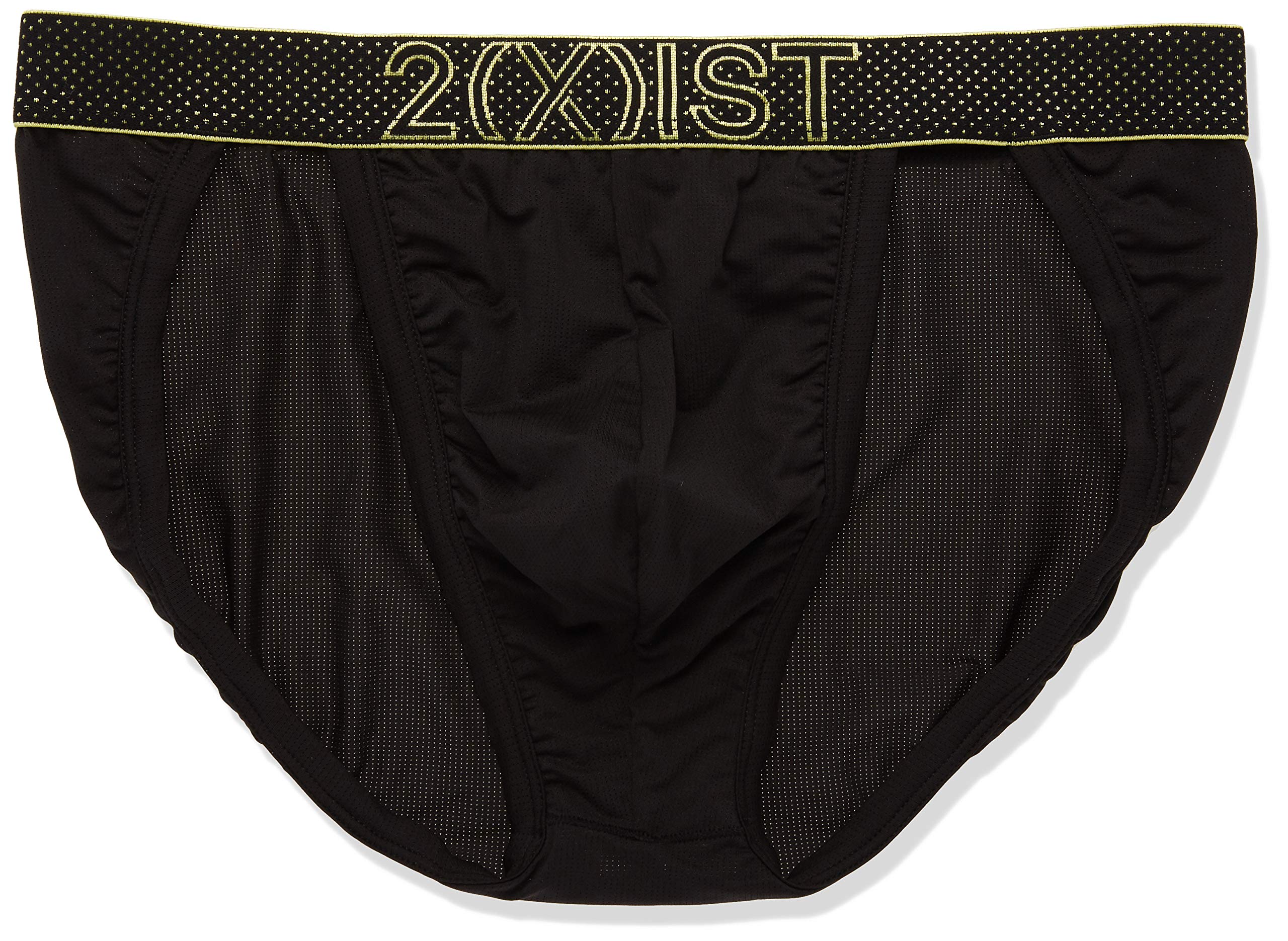 2(X)IST Men's Speed Dri Mesh Sport Brief Underwear - Moisture-Wicking Quick-Dry Performance Underwear for Running, Gym & Active Lifestyle