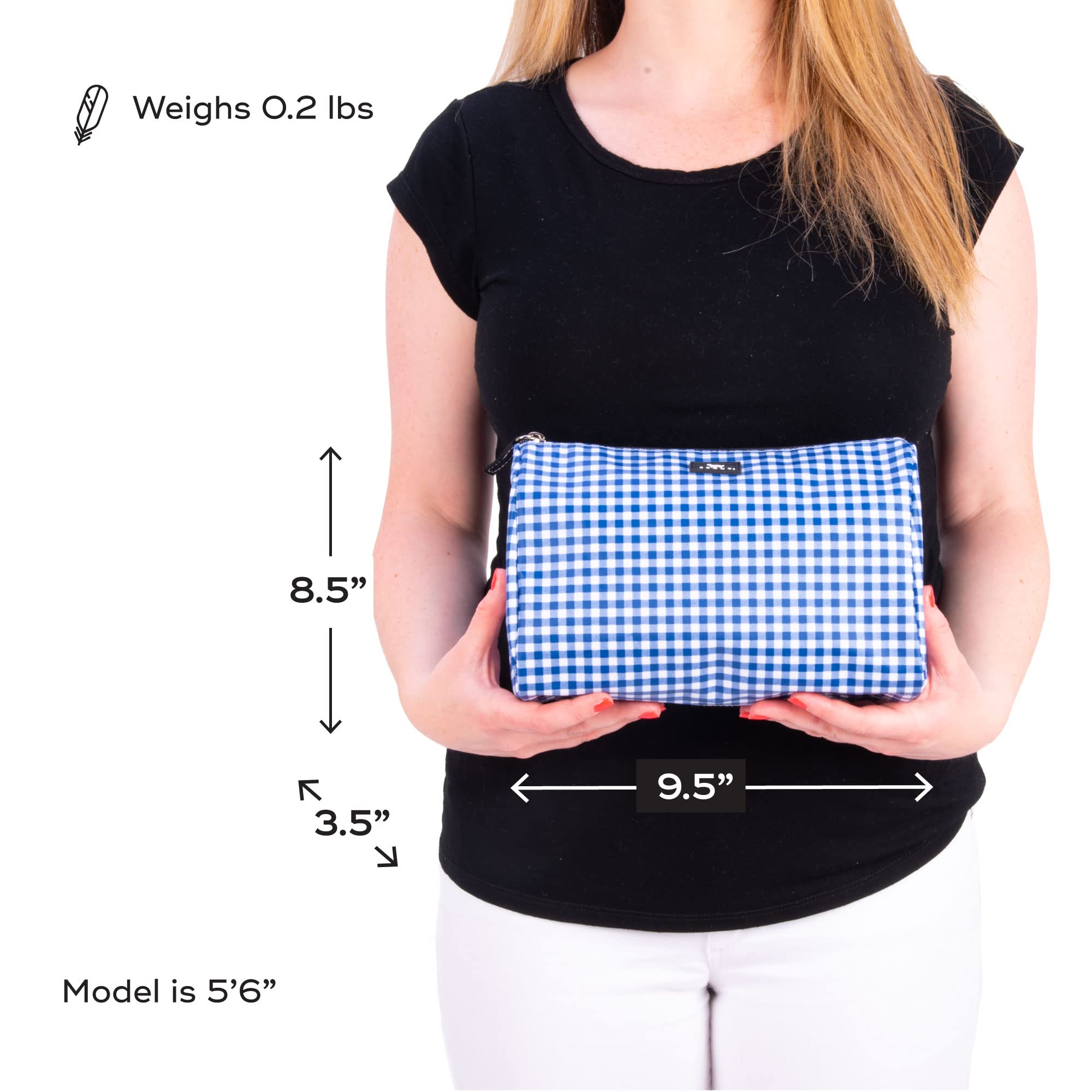 Waterproof Large Makeup Bag for Women - Travel Toiletry & Cosmetic Organizer - Perfect for Gym & Vacation
