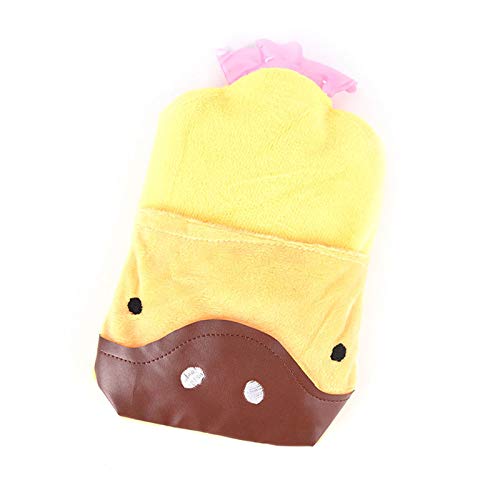 Cartoon Rabbit Hot Water Bottle Cover - Explosion-Proof Plush Fabric, Removable & Washable - Perfect for Winter Warmth, Bedtime Comfort & Pain Relief