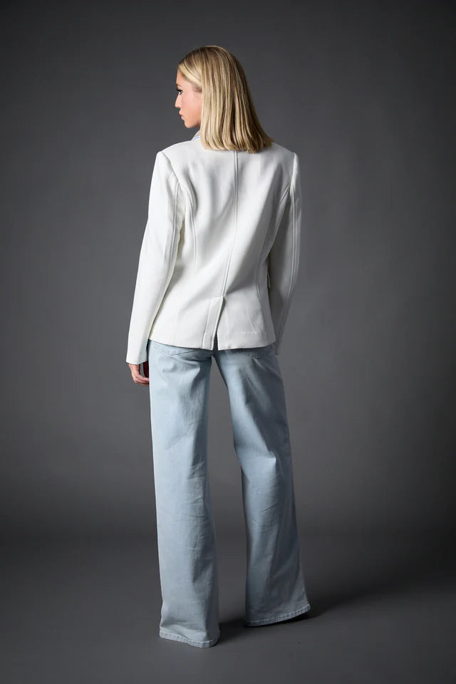 Stylish Helen Blazer with Detachable Shirt - Perfect for Office, Business Meetings & Formal Events | Women's Fashion Outerwear