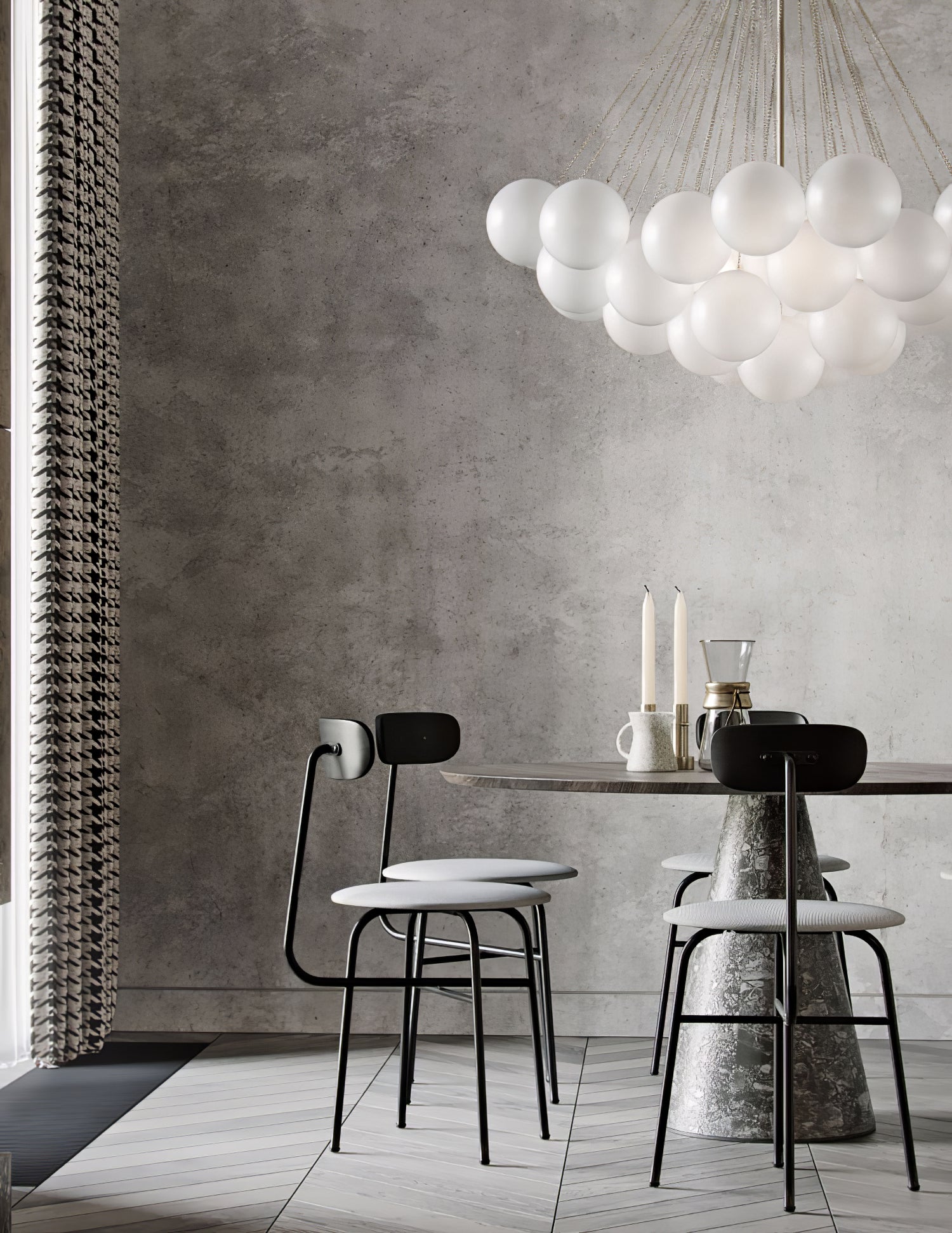 Elegant Cloud Chandelier Lighting Fixture - Modern Ceiling Light for Living Room, Bedroom & Dining Room Decor
