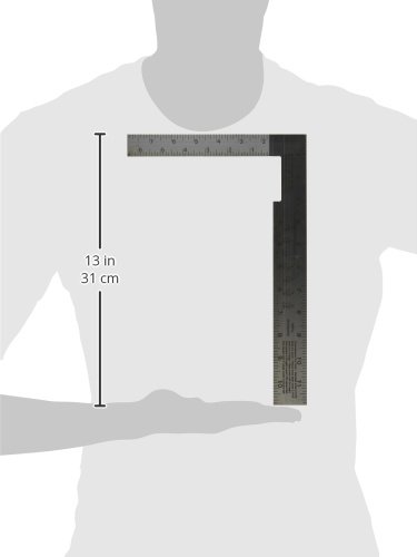 Kraft Tool DW242 Soffit Square - Professional Aluminum Rafter Square for Roofing, Framing & Carpentry | Perfect for Contractors, DIY Projects & Construction Work