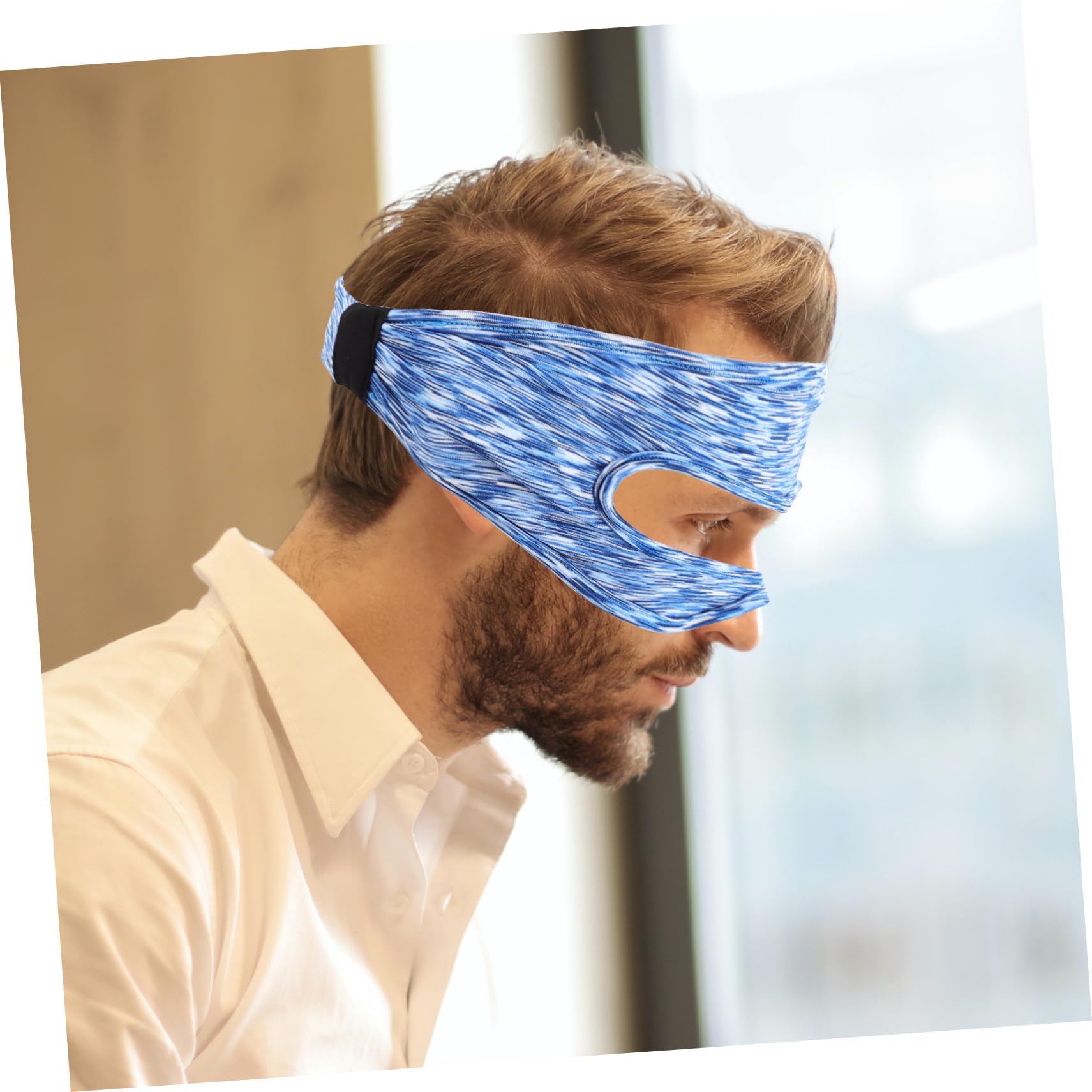 Angoily Pack of 5 Washable & Breathable VR Headset Covers - Stretchable, Comfortable for Sleeping & Gaming - Perfect for Oculus Quest 2, HTC Vive, PSVR