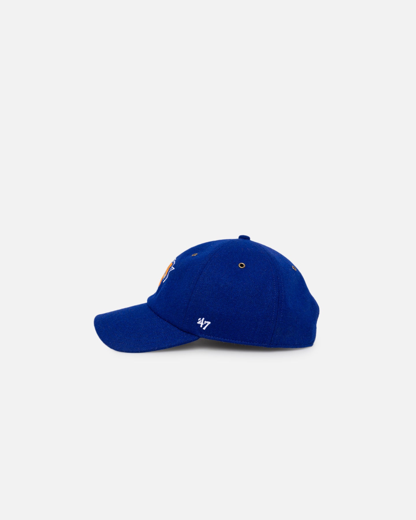 47 Brand New York Knicks Wool Snapback Hat - Royal Blue Adjustable Strapback Cap for Men - Perfect for Basketball Games, Streetwear Fashion & Fan Collections