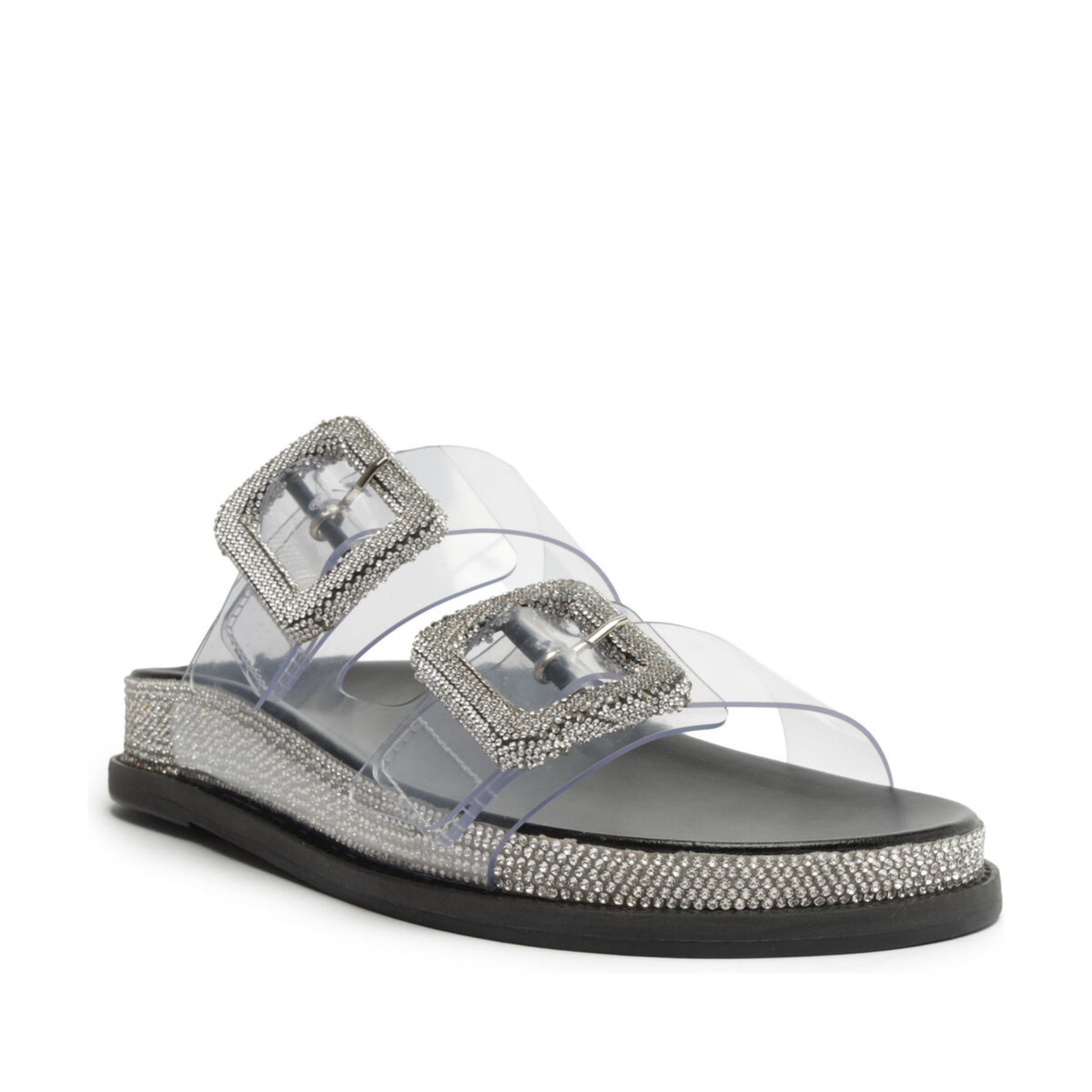 Tessa Vinyl Sandal - Women's Comfortable Slip-On Sandals with Cushioned Footbed | Perfect for Beach, Vacation, and Summer Outfits