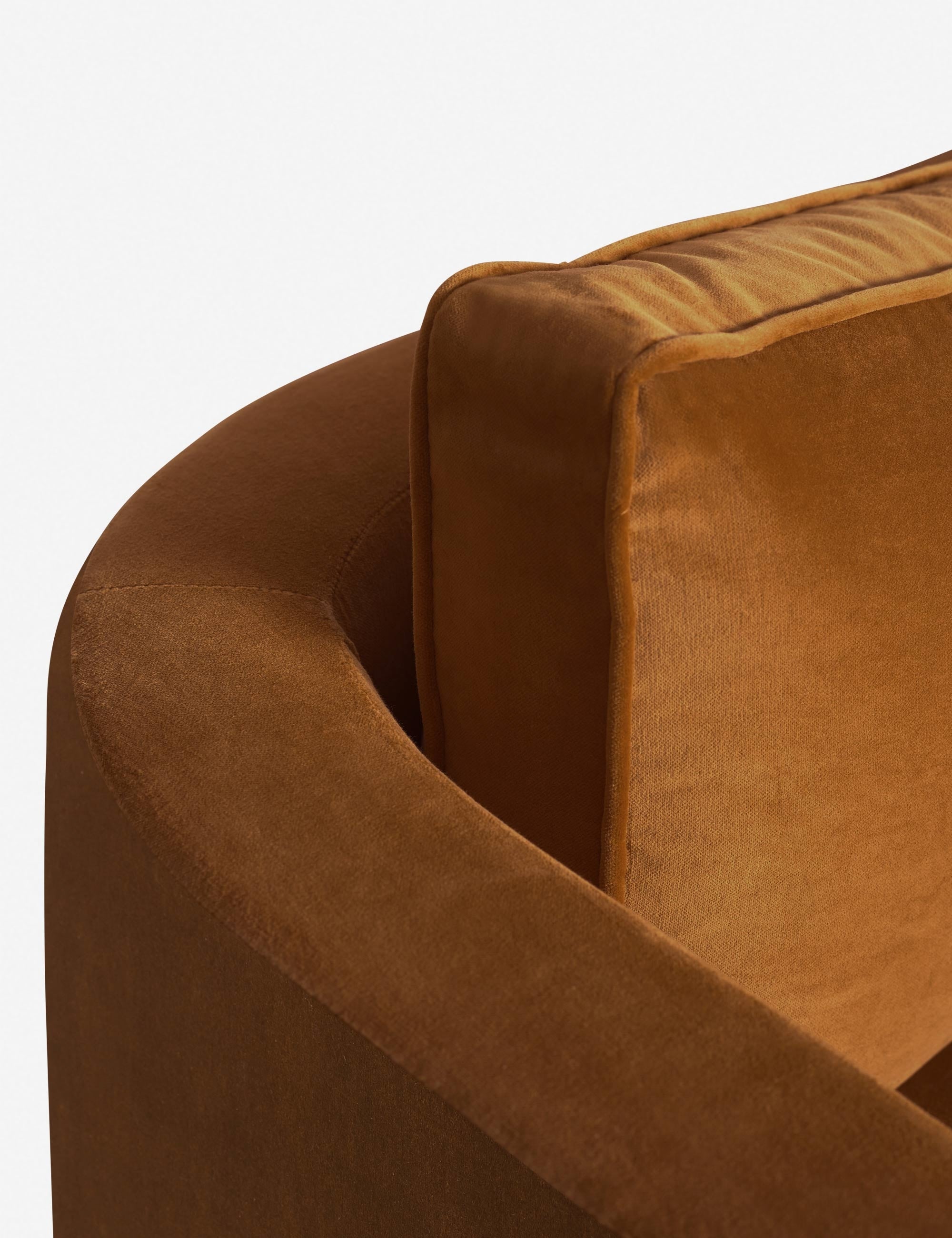 Belton Sofa by Ginny Macdonald - Modern Mid-Century Fabric Couch for Living Room, Lounge & Office - Comfortable & Stylish Home Furniture