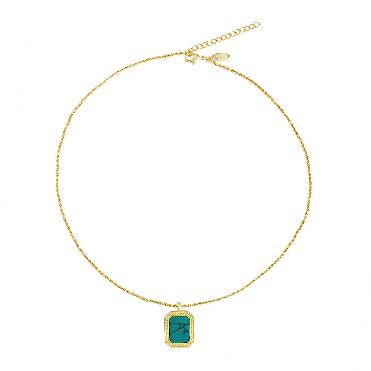 True Essence Turquoise Pendant Necklace & Stud Earrings Set – Elegant Jewelry Gift for Women, Perfect for Weddings, Parties & Everyday Wear