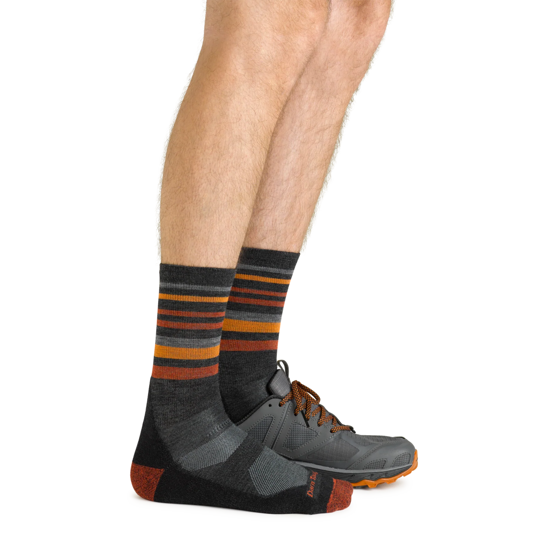 DARN TOUGH Fastpack Micro Crew Lightweight Hiking Socks for Men - Moisture-Wicking & Cushioned for Trail Running, Backpacking & Outdoor Adventures