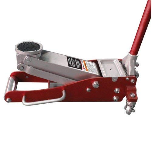 ATD Tools ATD-7344 1.5 Ton Aluminum Low Profile Floor Jack - Lightweight Car Lift for Oil Changes, Tire Rotation & Auto Repairs - 1 Pack